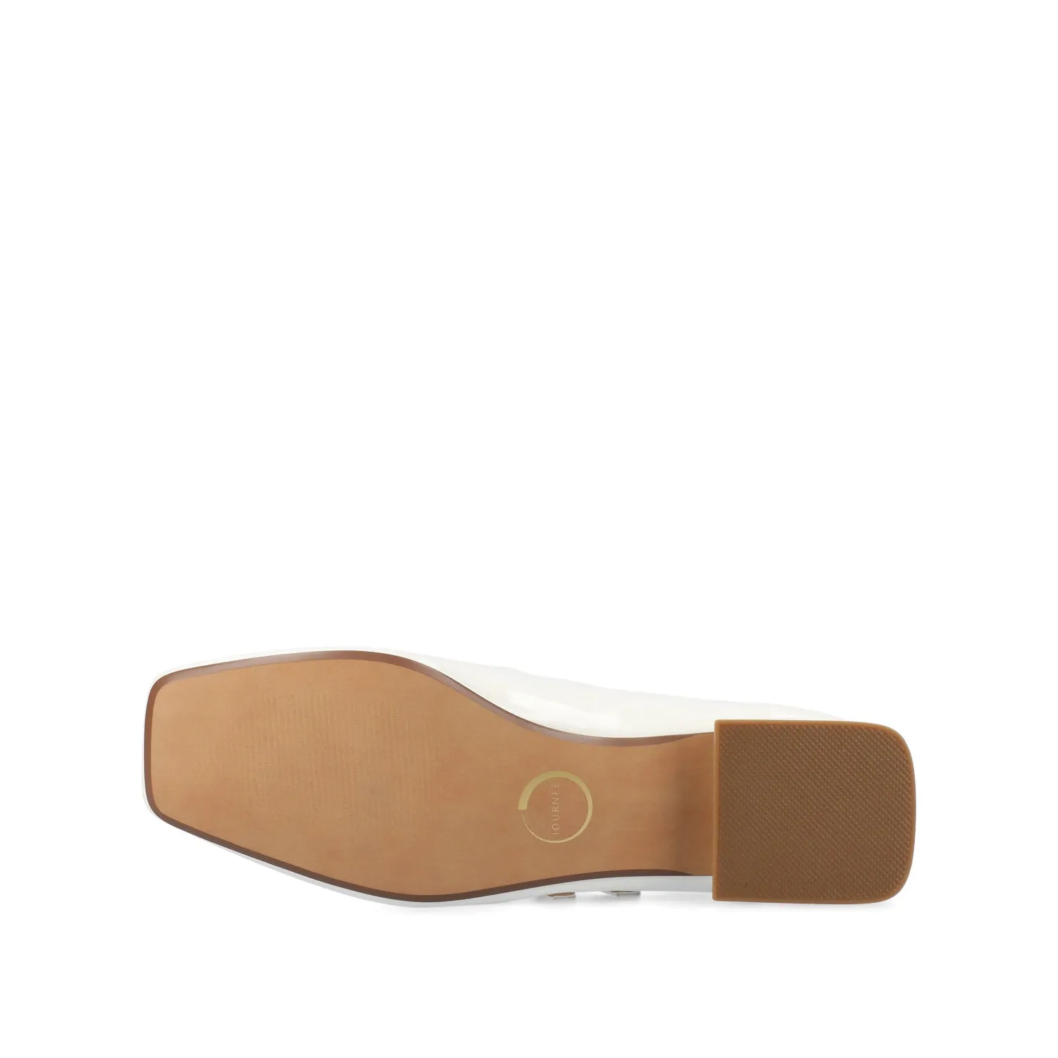 GREDAH MARY JANE FLATS IN FAUX LEATHER soft sole