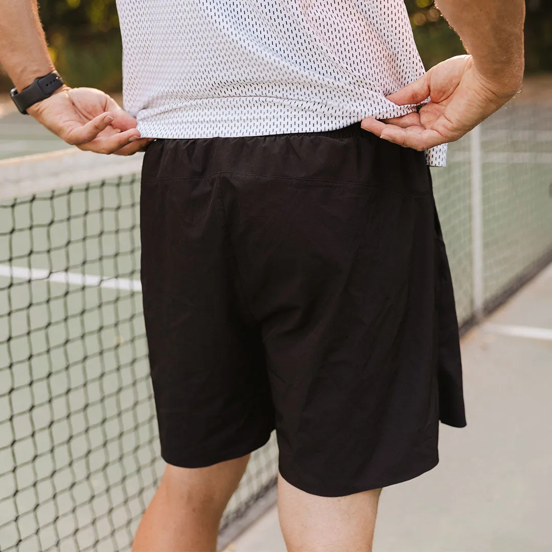 Grit Shorts, Black street edge