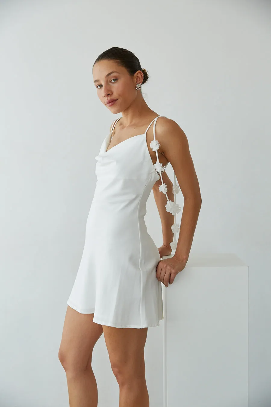 Halo Floral Strap Mini Dress urban girl