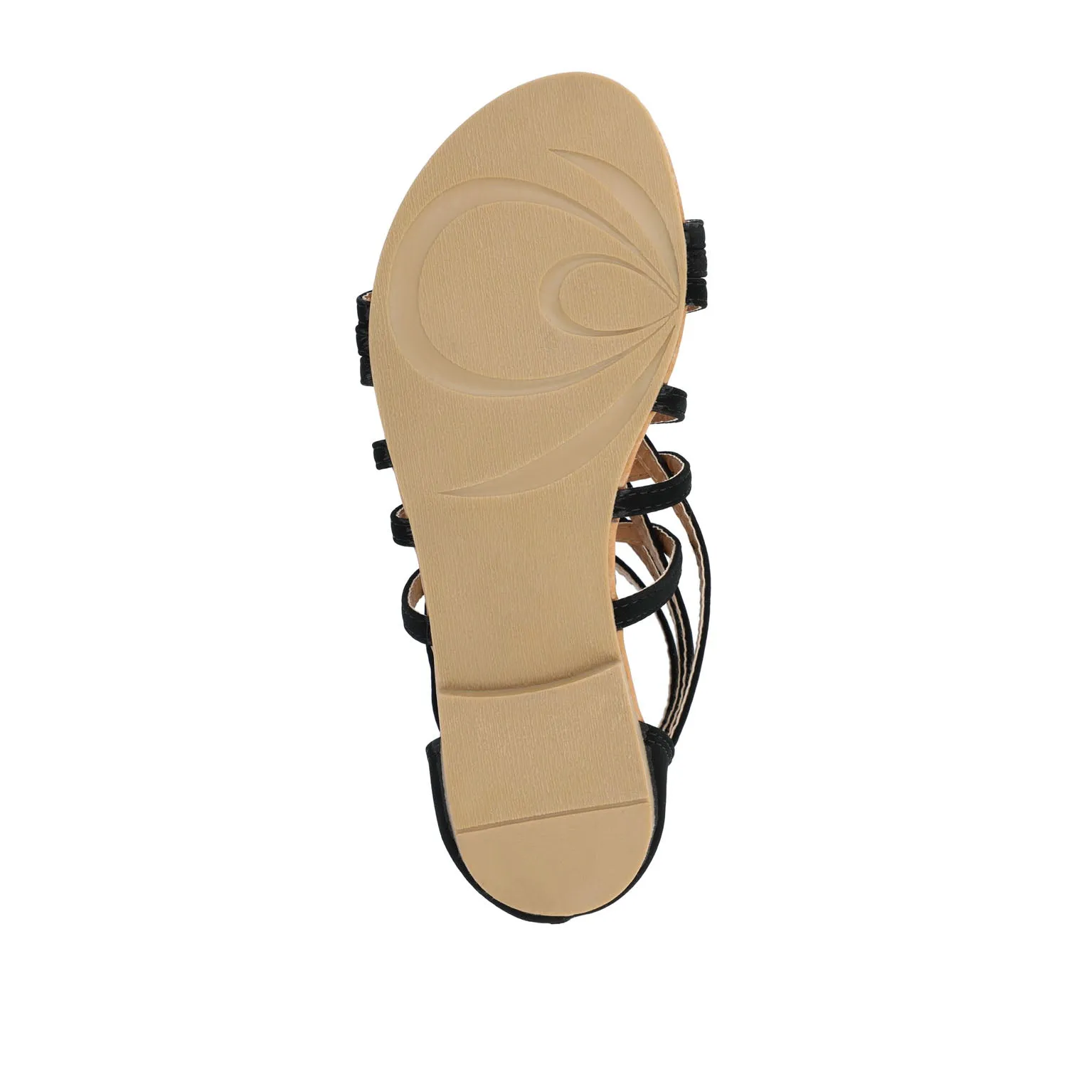 HANNI GLADIATOR SANDALS IN FAUX LEATHER grip base