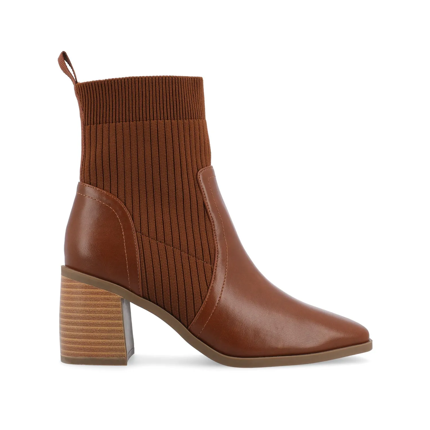 HARLOWE CHELSEA BOOTIES IN FAUX LEATHER cowboy vibe