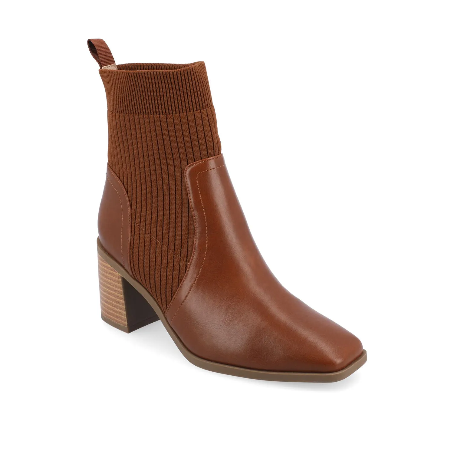 HARLOWE CHELSEA BOOTIES IN FAUX LEATHER cowboy vibe