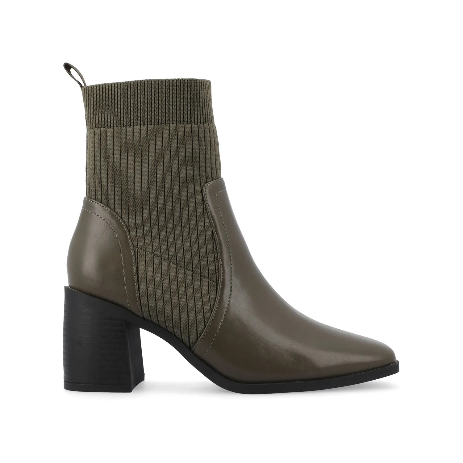 HARLOWE CHELSEA BOOTIES IN FAUX LEATHER cowboy vibe