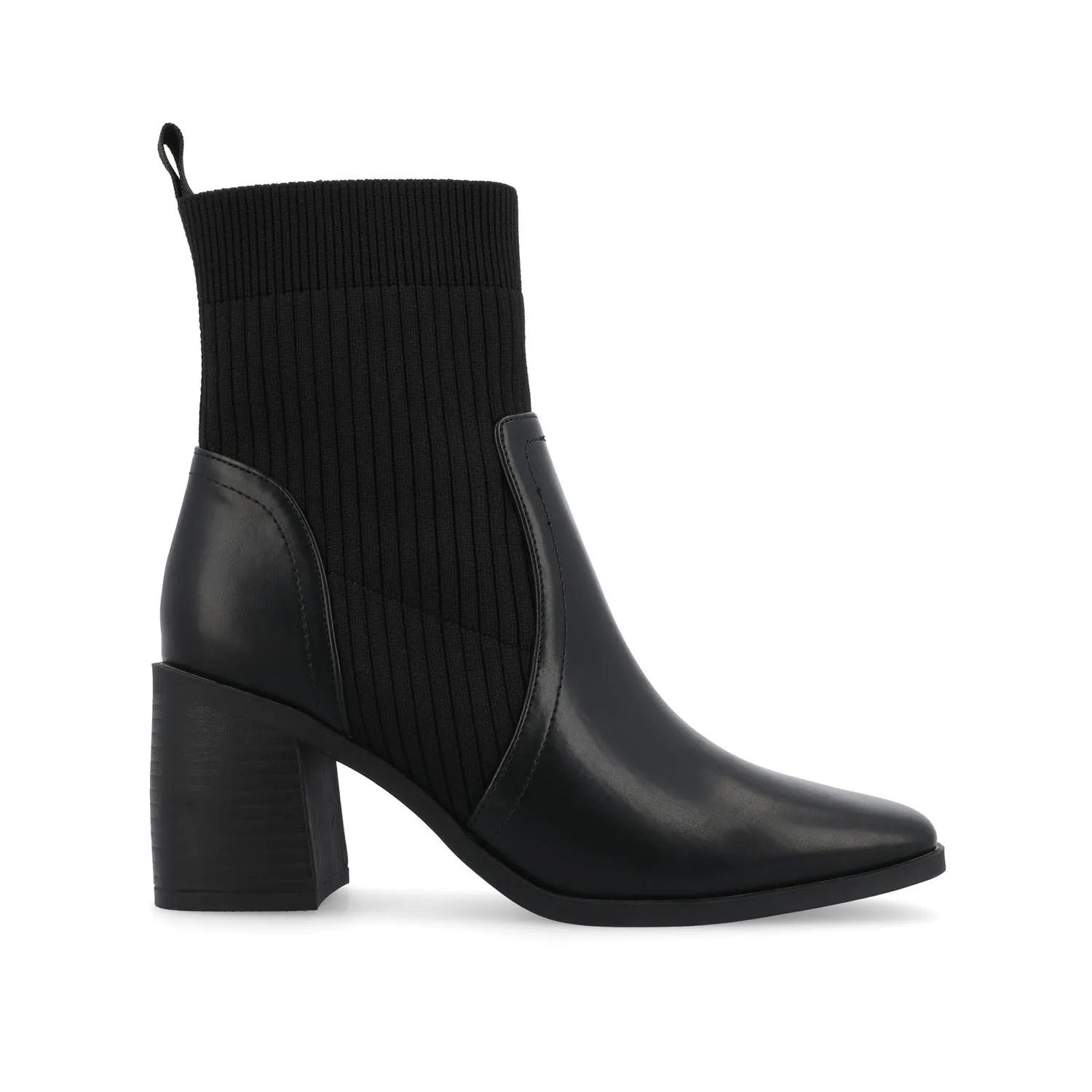 HARLOWE CHELSEA BOOTIES IN FAUX LEATHER cowboy vibe