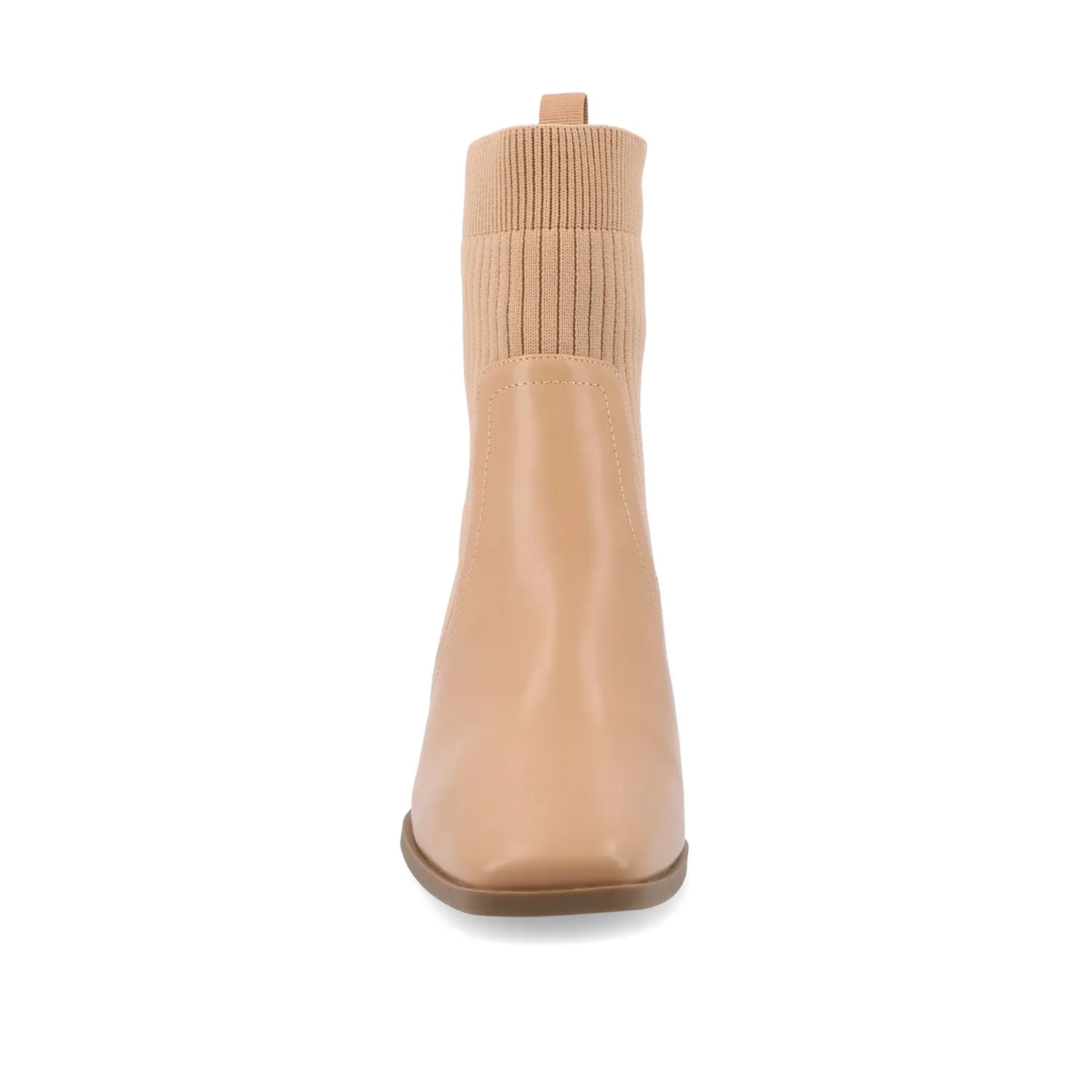 HARLOWE CHELSEA BOOTIES IN FAUX LEATHER cowboy vibe