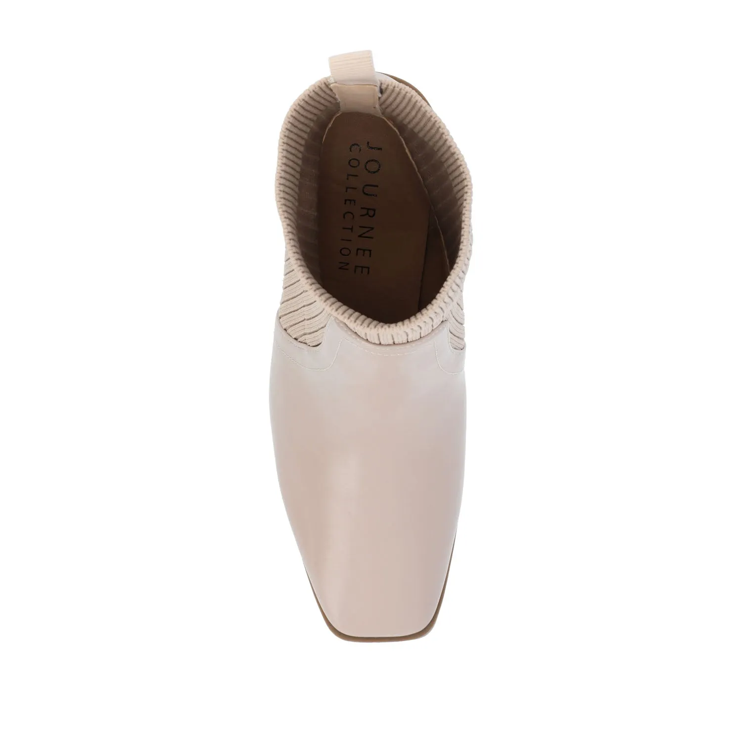 HARLOWE CHELSEA BOOTIES IN FAUX LEATHER cowboy vibe