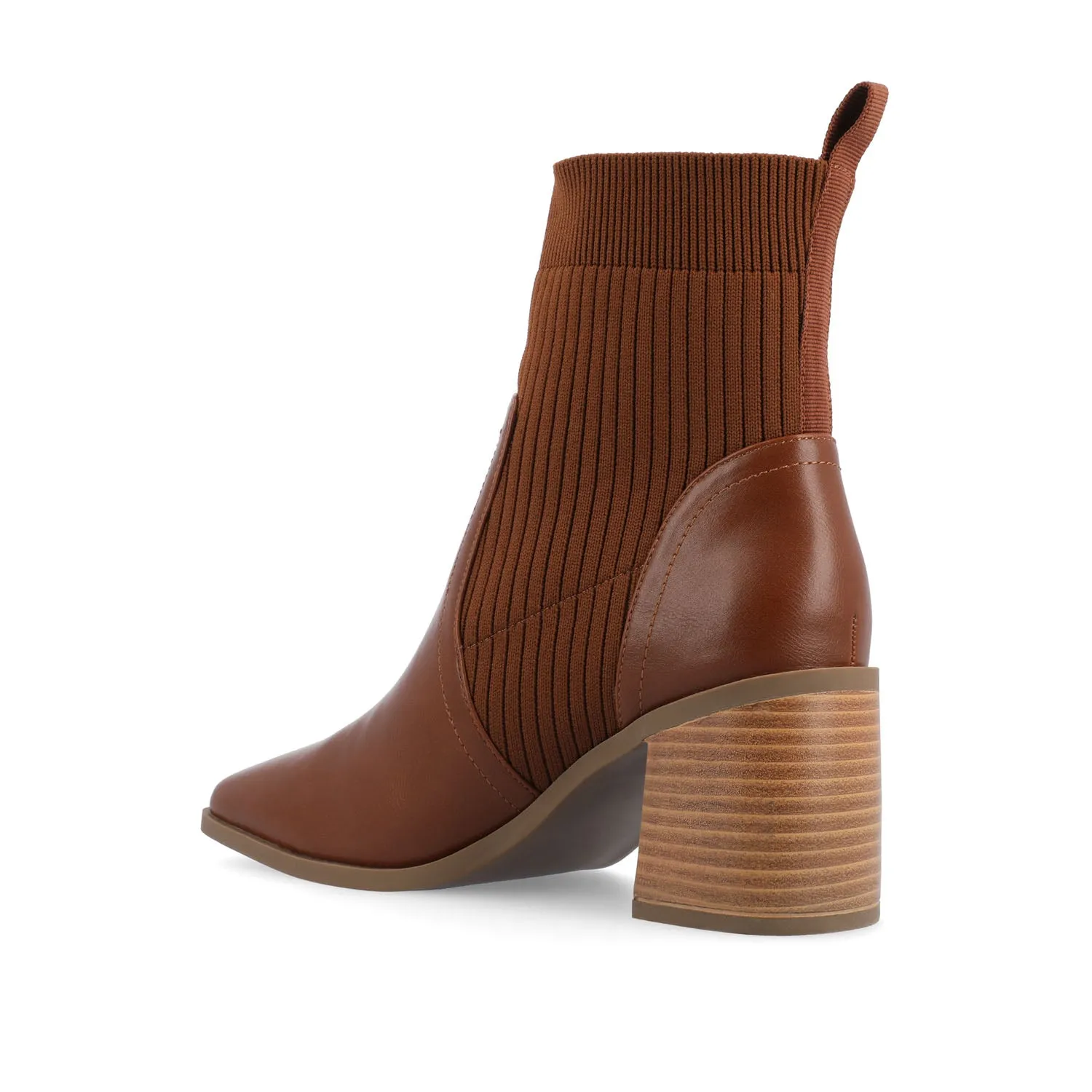 HARLOWE CHELSEA BOOTIES IN FAUX LEATHER cowboy vibe