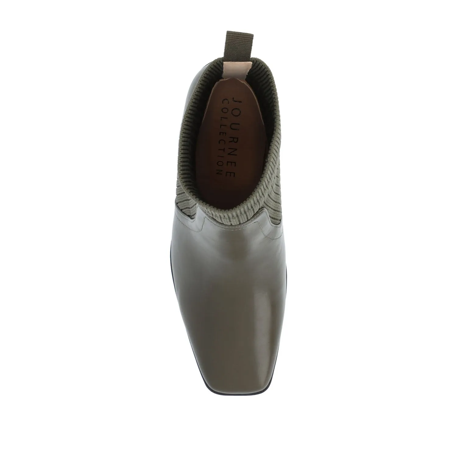 HARLOWE CHELSEA BOOTIES IN FAUX LEATHER cowboy vibe
