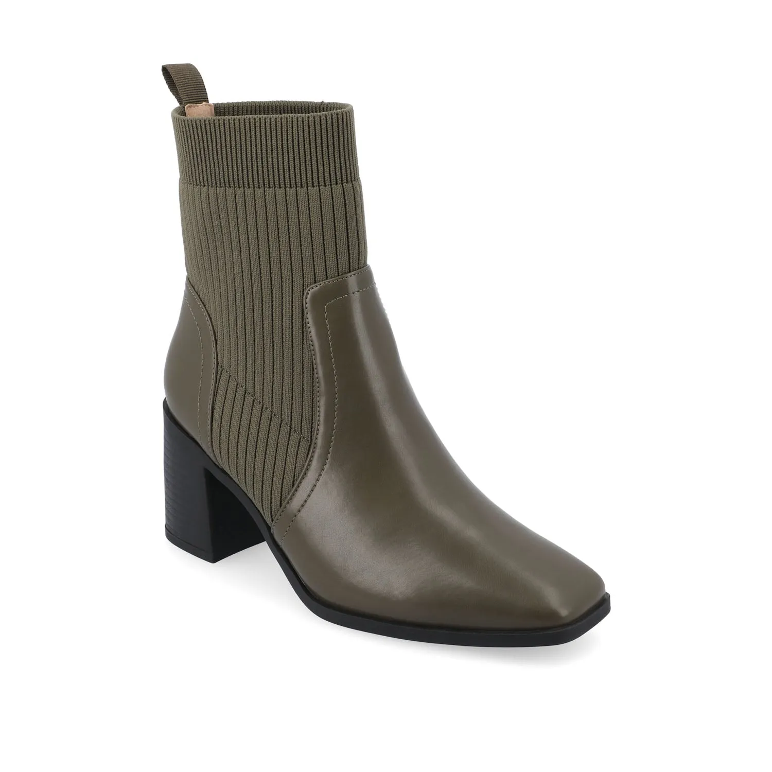 HARLOWE CHELSEA BOOTIES IN FAUX LEATHER cowboy vibe