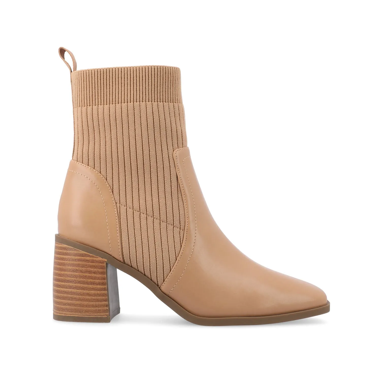 HARLOWE CHELSEA BOOTIES IN FAUX LEATHER cowboy vibe