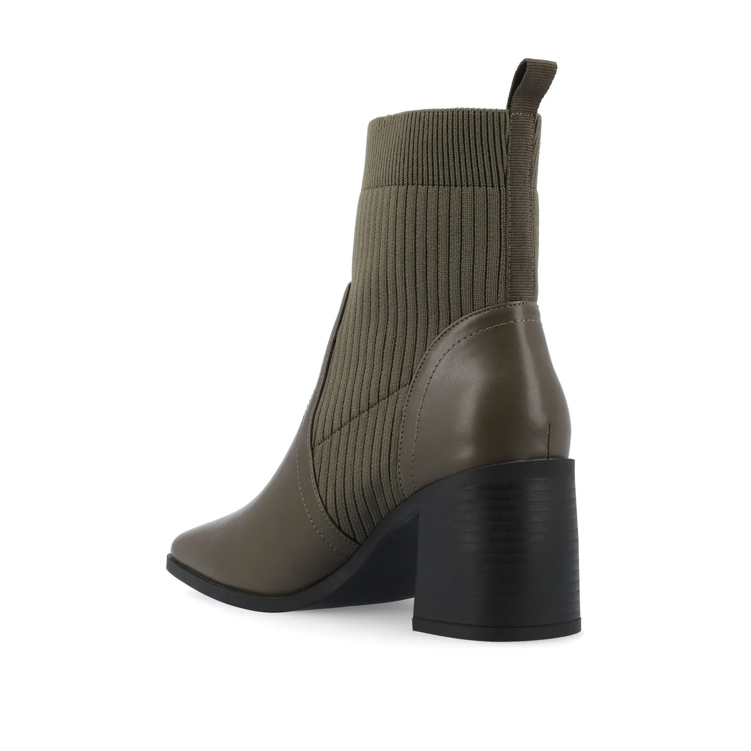 HARLOWE CHELSEA BOOTIES IN FAUX LEATHER cowboy vibe