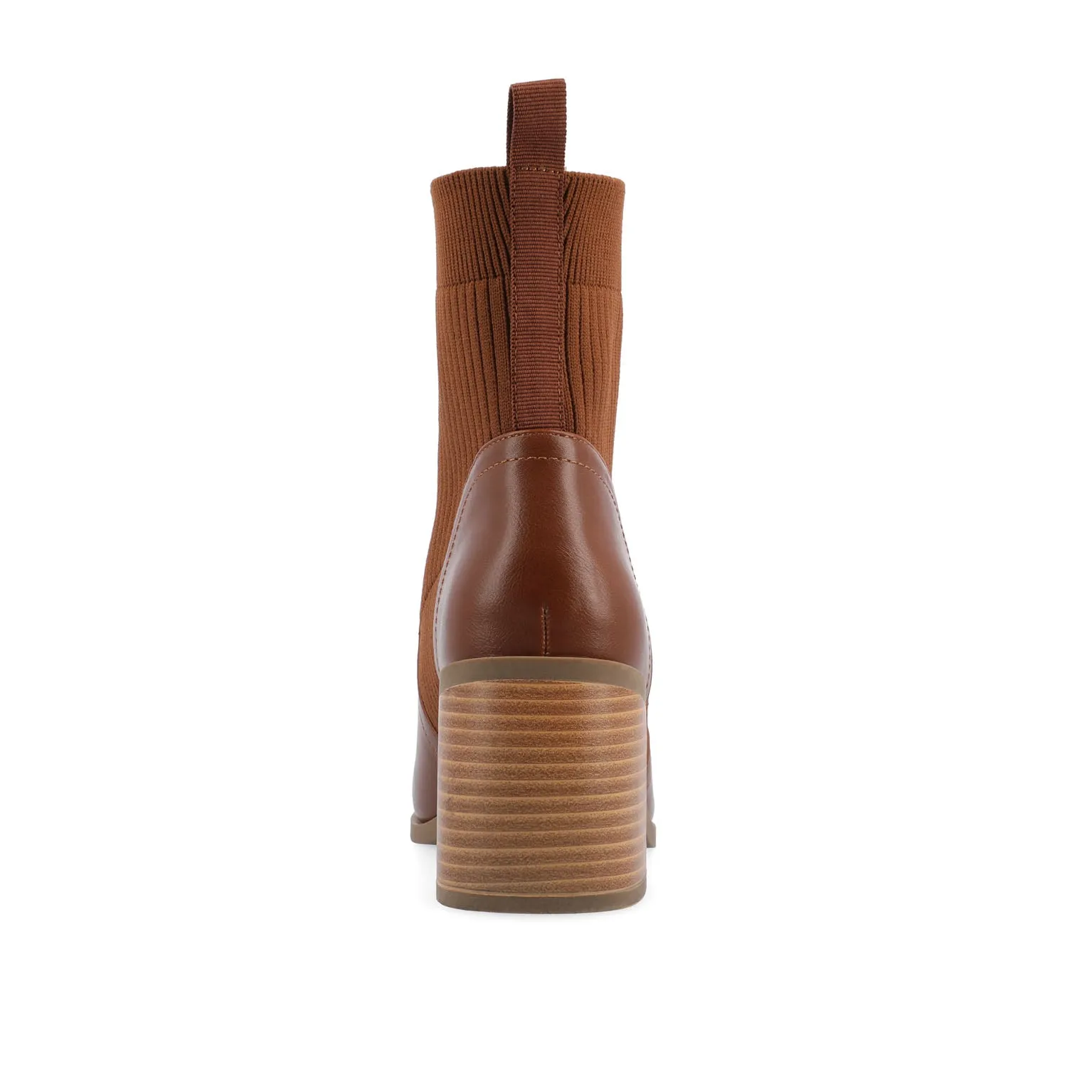 HARLOWE CHELSEA BOOTIES IN FAUX LEATHER cowboy vibe