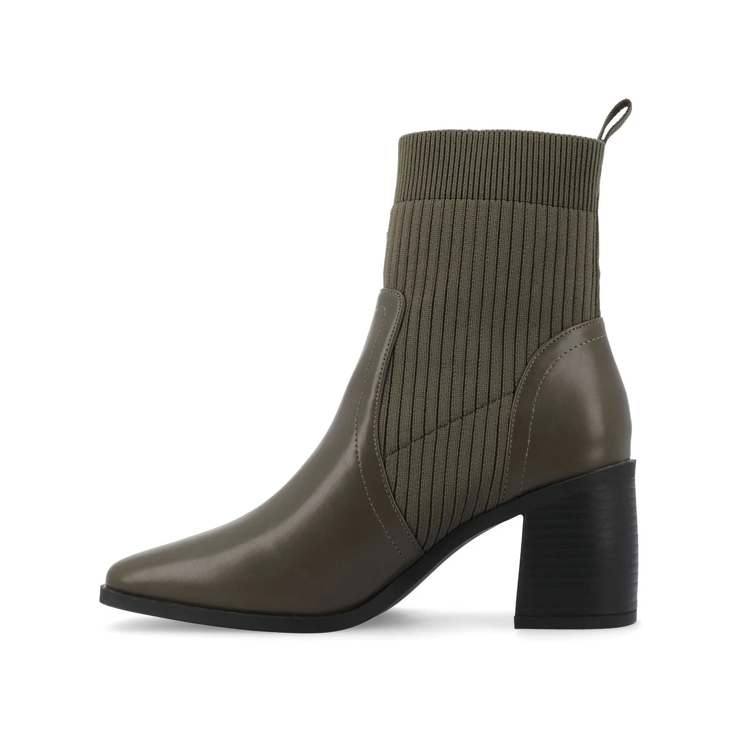 HARLOWE CHELSEA BOOTIES IN FAUX LEATHER cowboy vibe