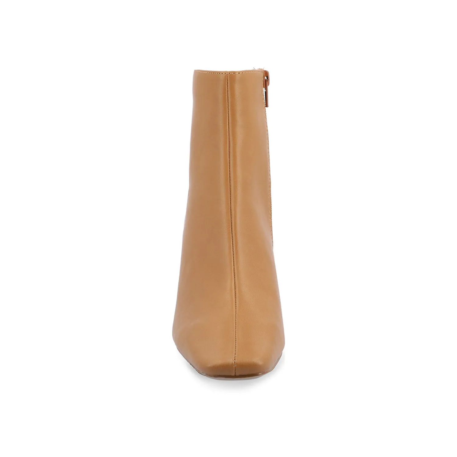 HAYLINN SQUARE TOE BOOTIES IN FAUX LEATHER cabin cozy