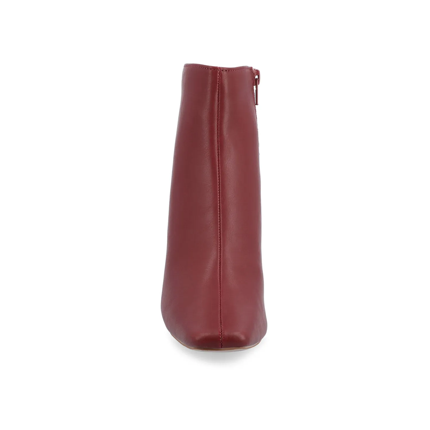 HAYLINN SQUARE TOE BOOTIES IN FAUX LEATHER cabin cozy
