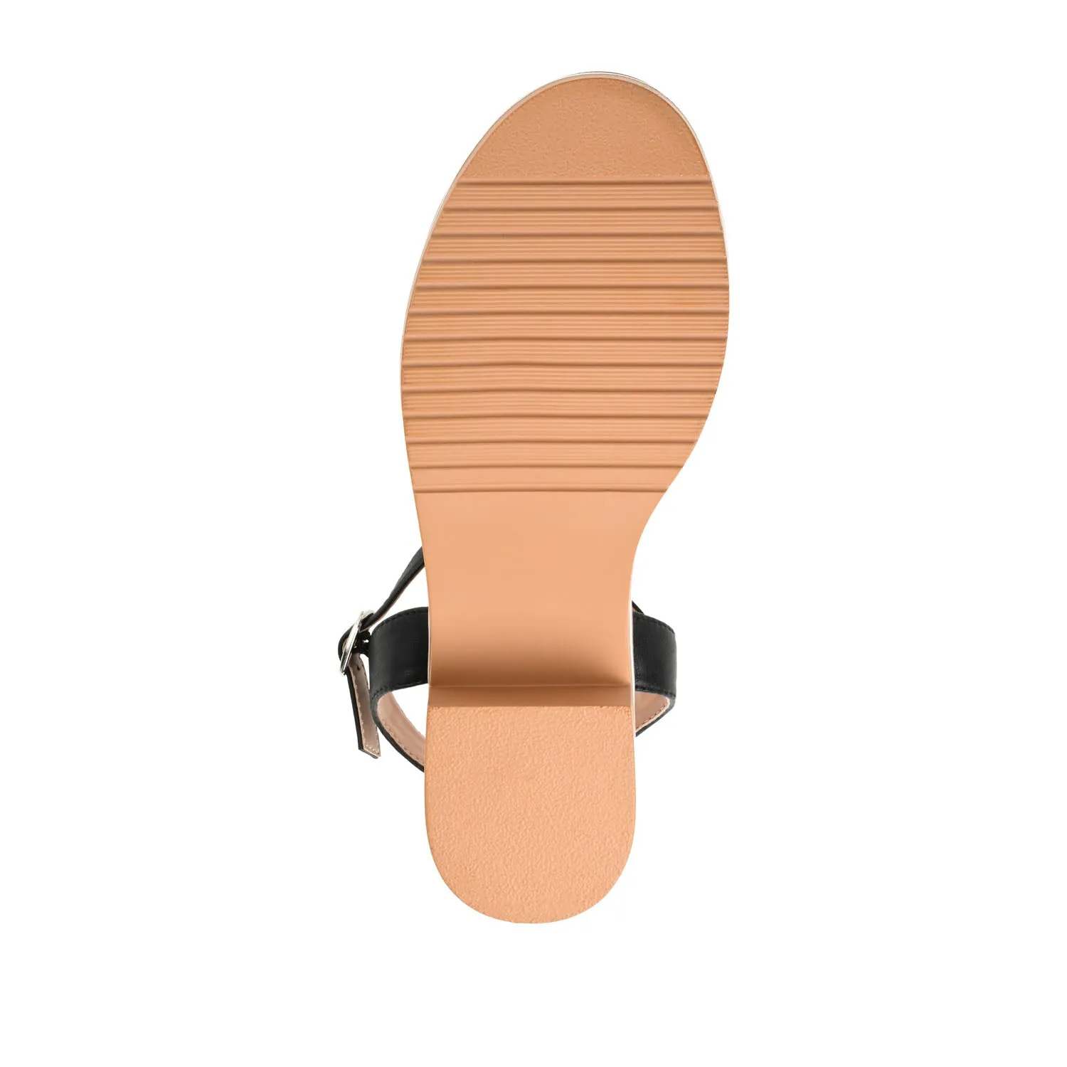 HILAREE HEELED SANDALS IN FAUX LEATHER arch hug