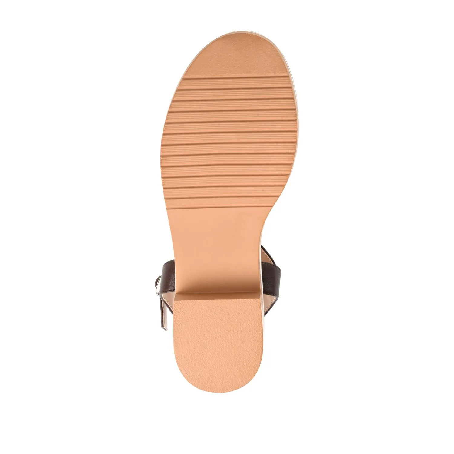 HILAREE HEELED SANDALS IN FAUX LEATHER arch hug