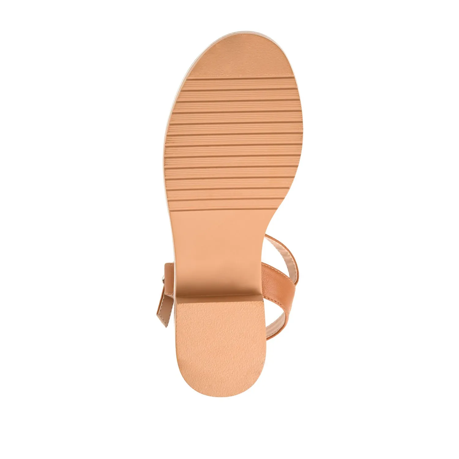 HILAREE HEELED SANDALS IN FAUX LEATHER arch hug