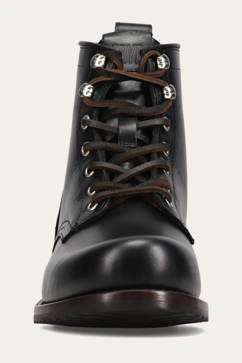 Hudson Workboot Plain Toe edgy girl