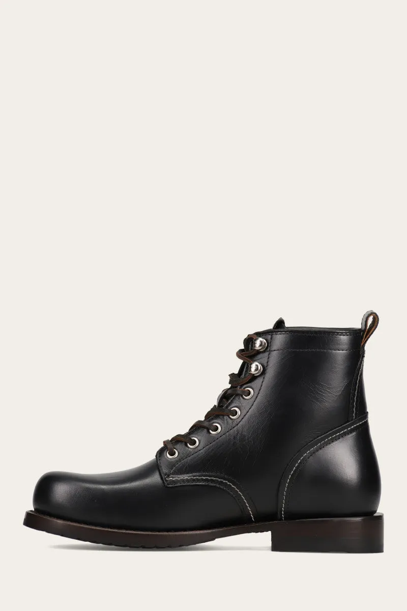 Hudson Workboot Plain Toe edgy girl