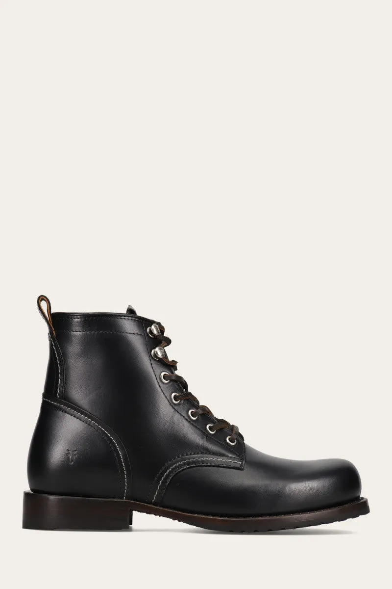 Hudson Workboot Plain Toe edgy girl