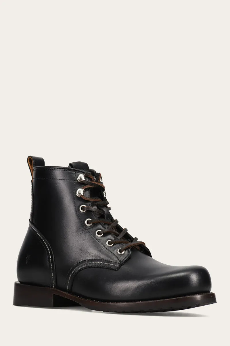 Hudson Workboot Plain Toe edgy girl