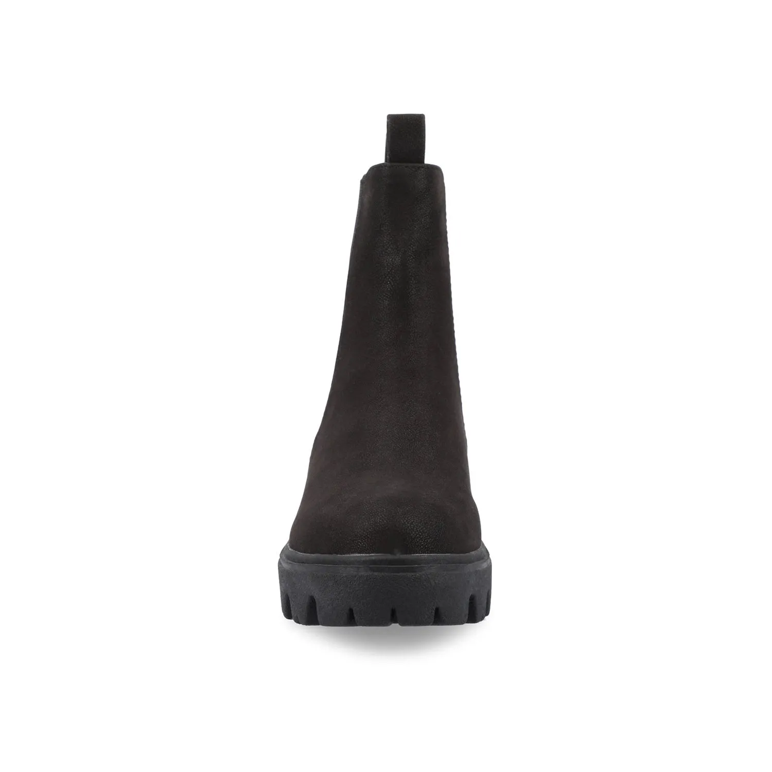 IVETTE CHELSEA BOOTIES IN FAUX LEATHER fast pace