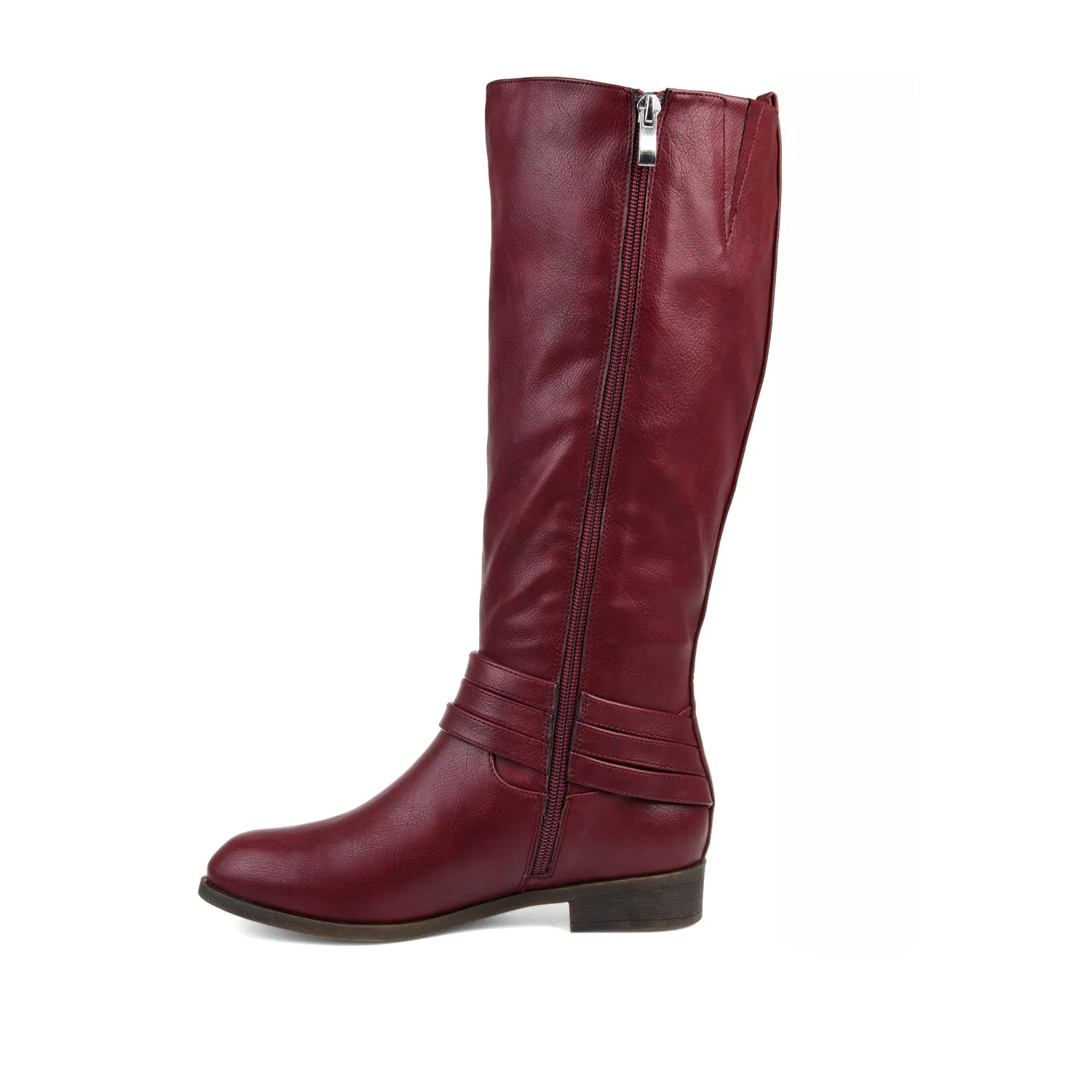 IVIE KNEE HIGH BOOTS IN FAUX LEATHER snow proof