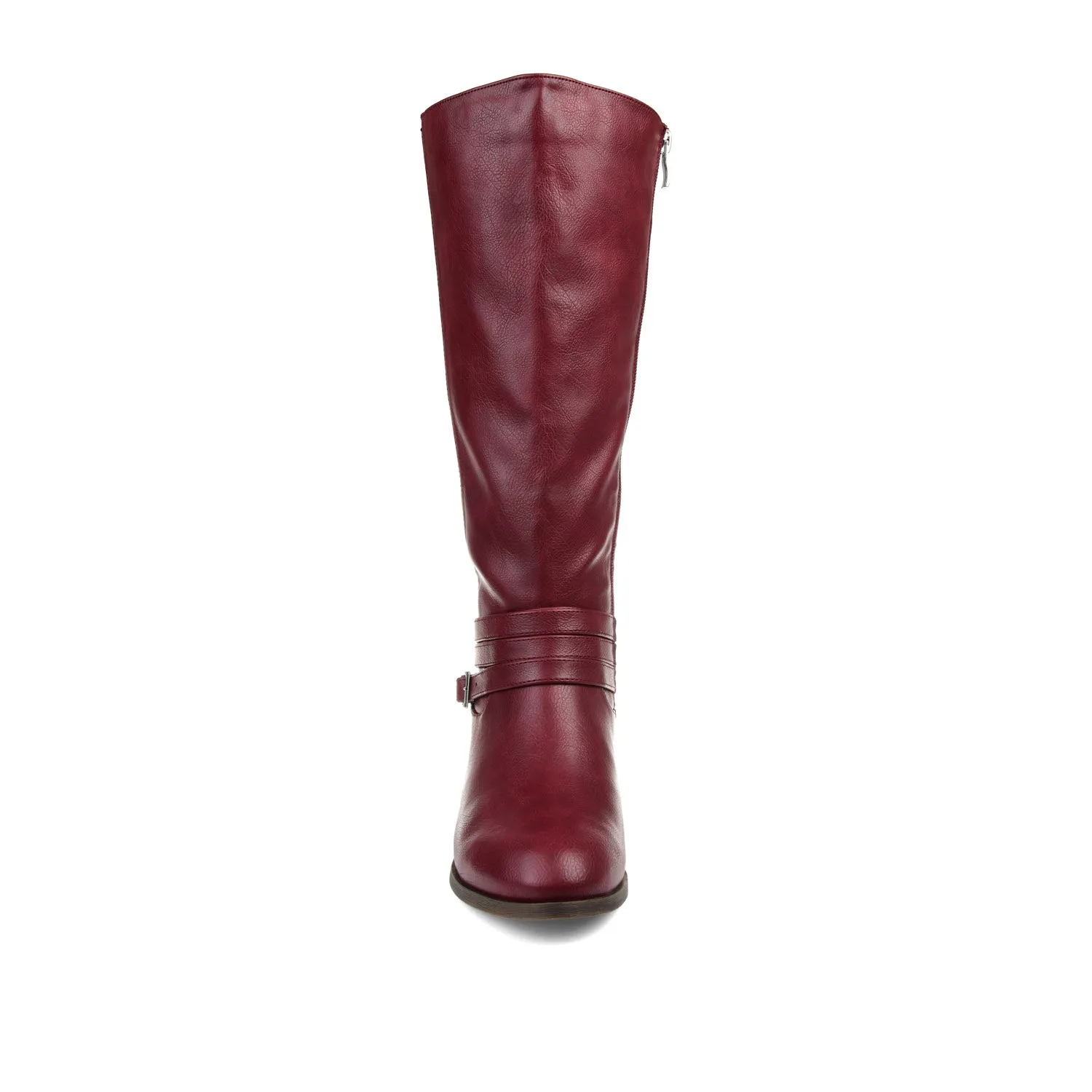 IVIE KNEE HIGH BOOTS IN FAUX LEATHER snow proof