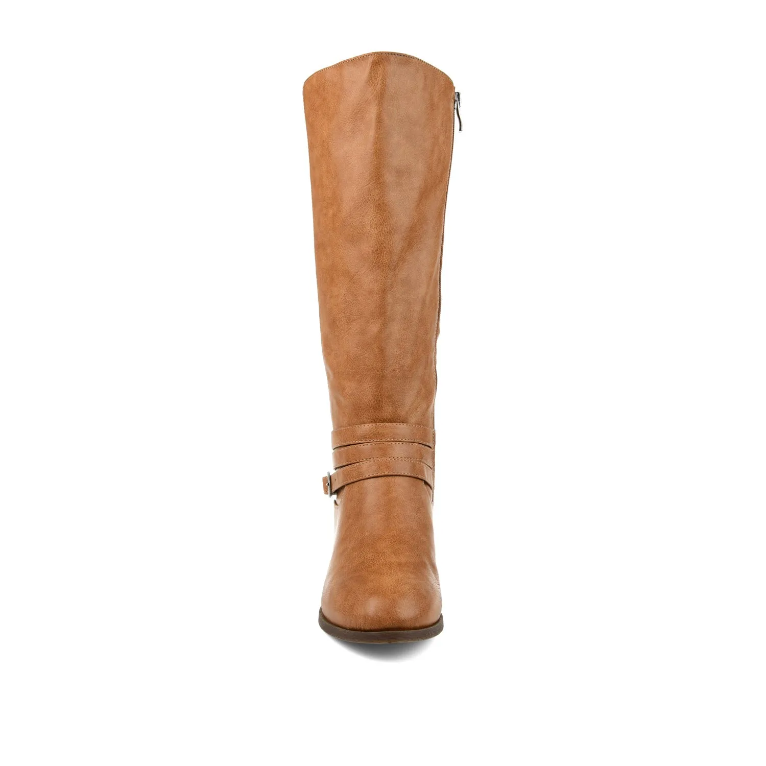 IVIE KNEE HIGH BOOTS IN FAUX LEATHER snow proof