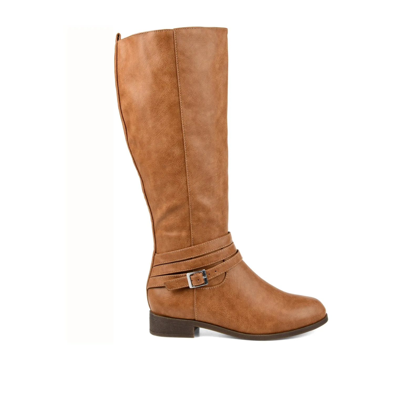 IVIE KNEE HIGH BOOTS IN FAUX LEATHER snow proof