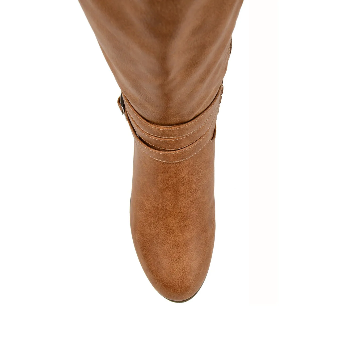 IVIE KNEE HIGH BOOTS IN FAUX LEATHER snow proof