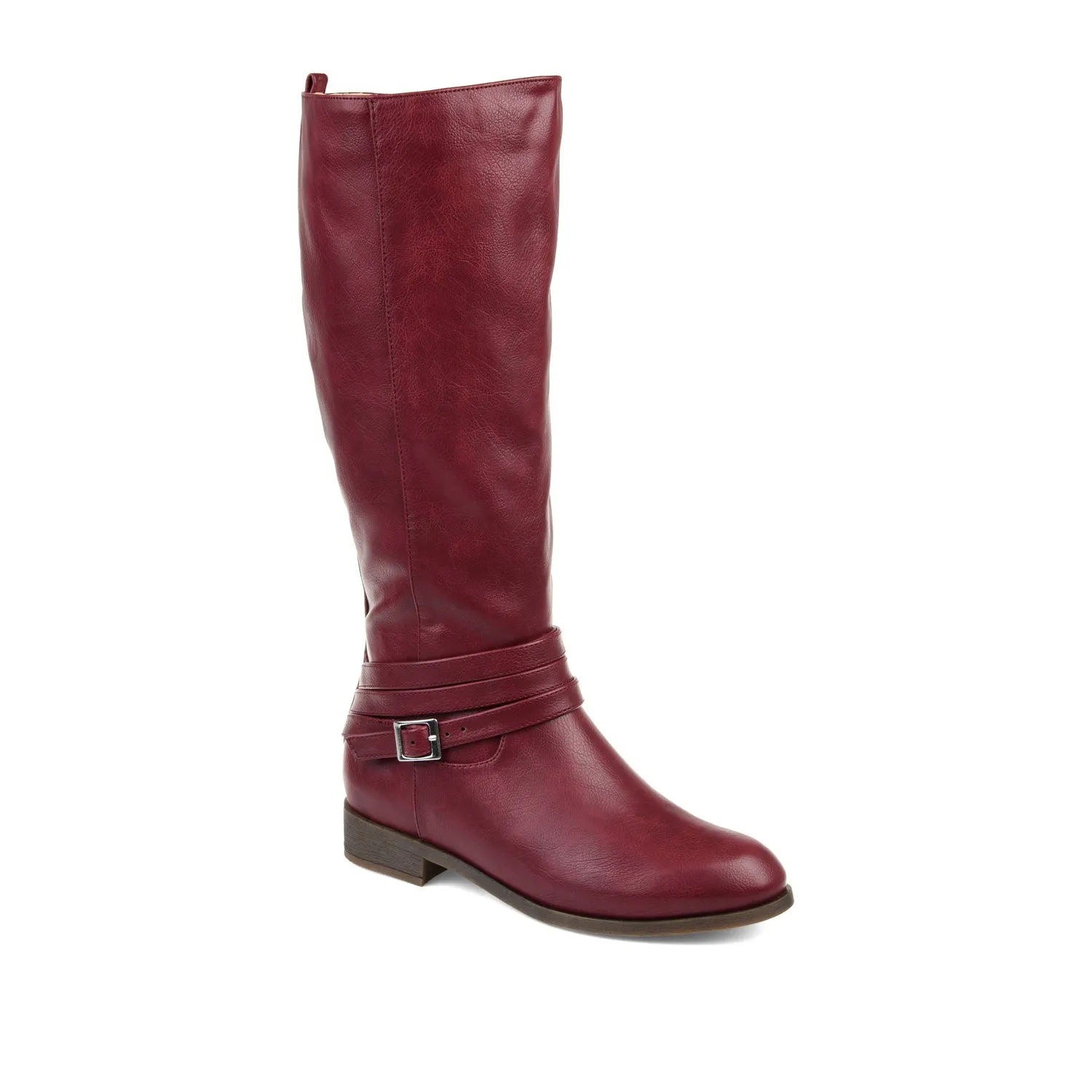 IVIE KNEE HIGH BOOTS IN FAUX LEATHER snow proof