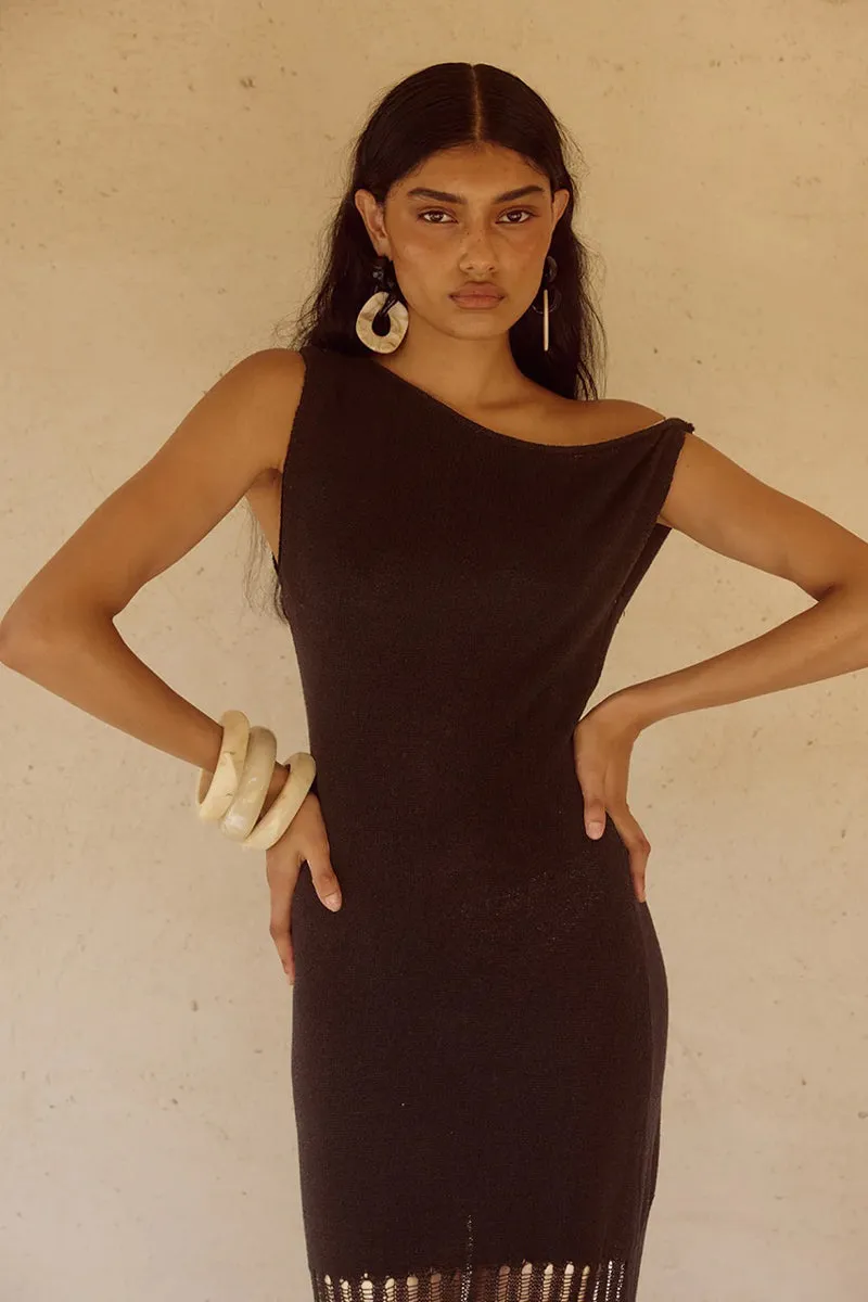 Jacques Knit Maxi Dress classic line