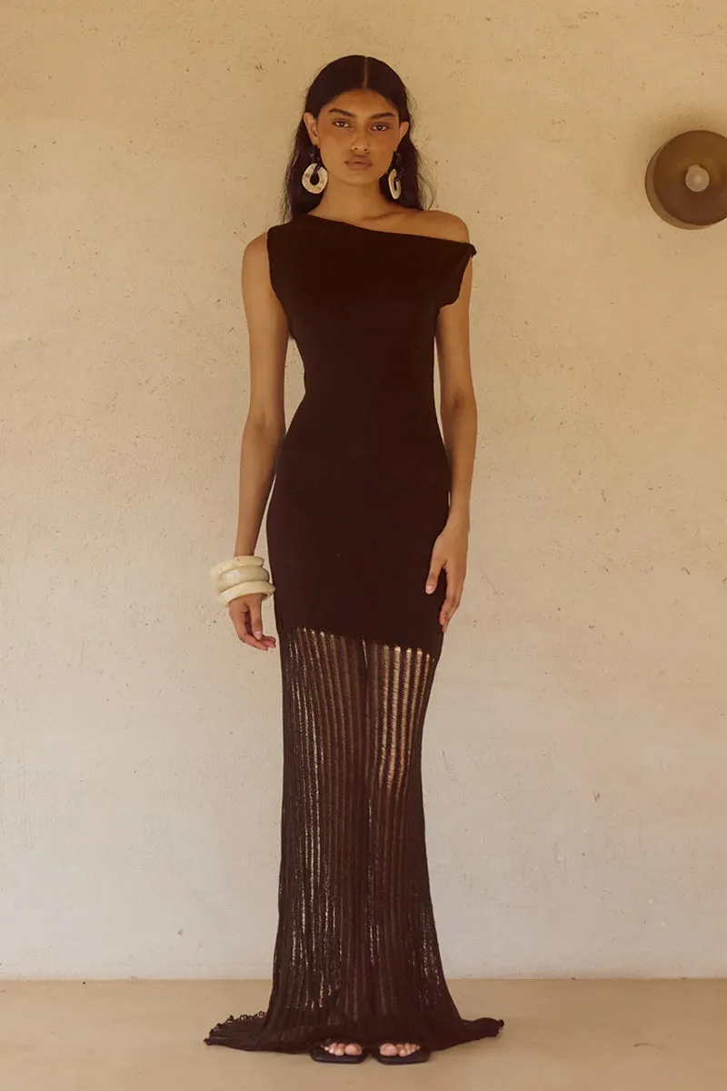 Jacques Knit Maxi Dress classic line