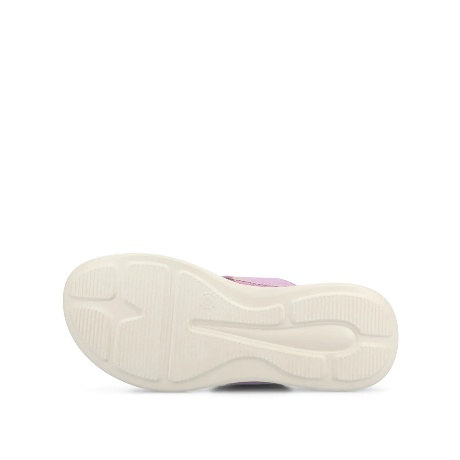 JANIS SLIP ON SANDALS IN FAUX LEATHER cross line