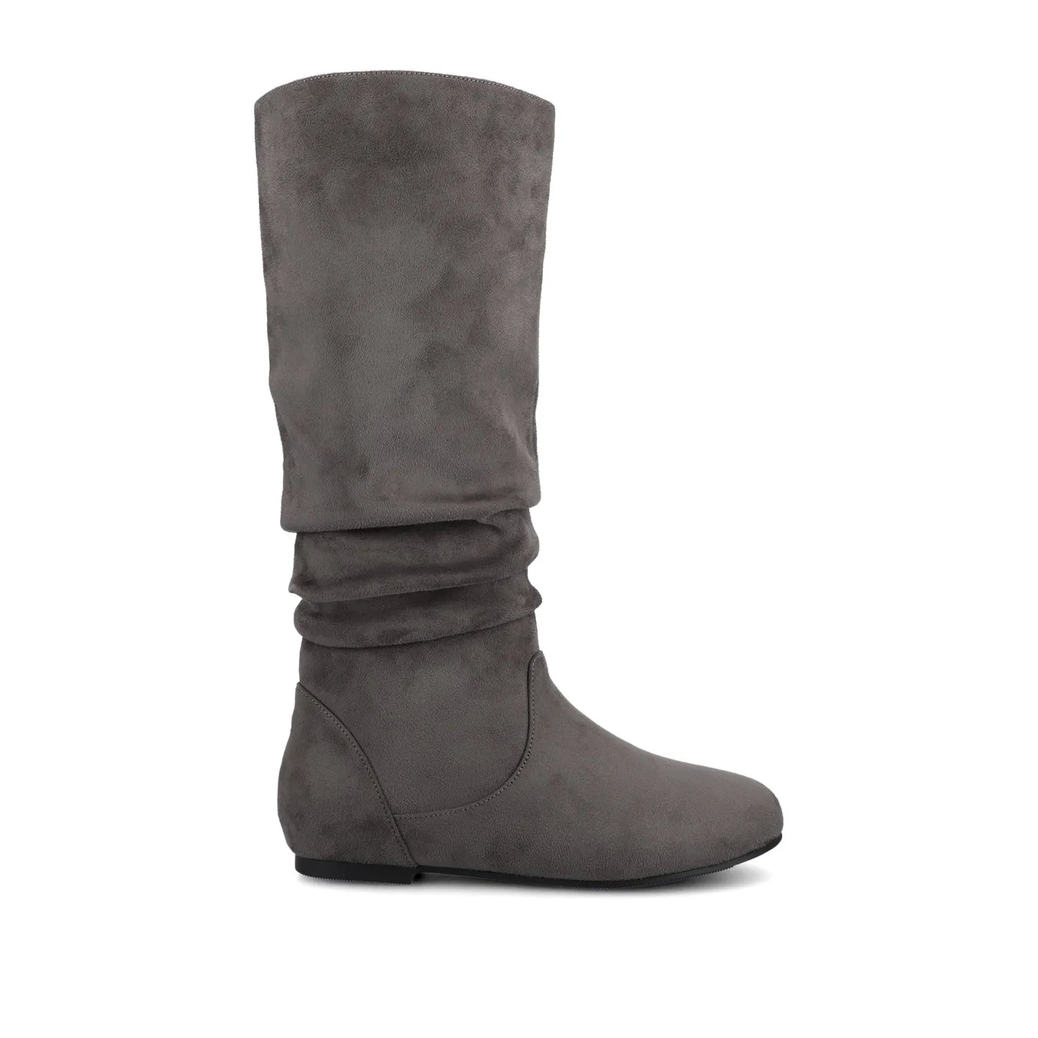 JAYNE KNEE HIGH BOOTS IN FAUX LEATHER rock soul