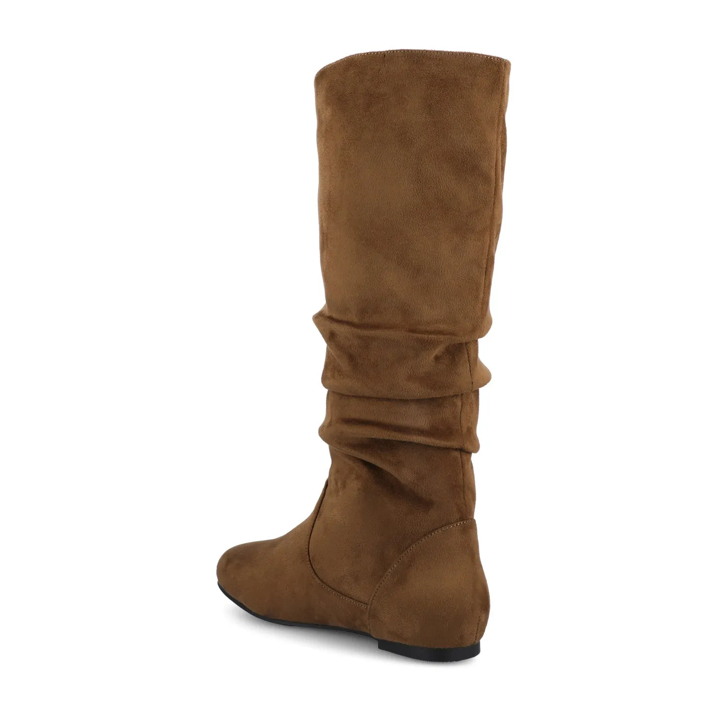 JAYNE KNEE HIGH BOOTS IN FAUX LEATHER rock soul