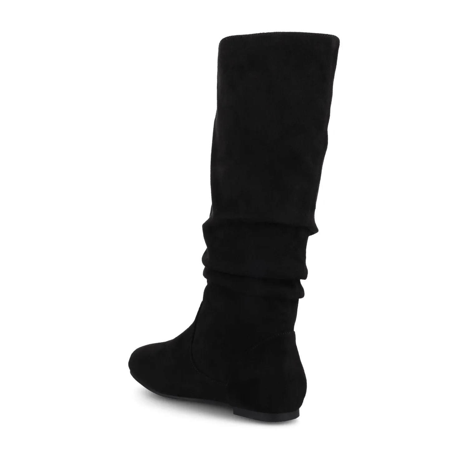 JAYNE KNEE HIGH BOOTS IN FAUX LEATHER rock soul
