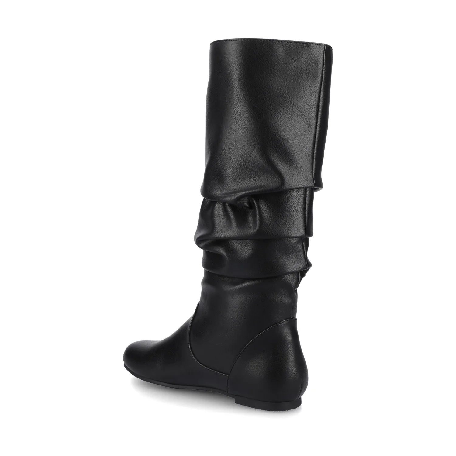 JAYNE KNEE HIGH BOOTS IN FAUX LEATHER rock soul