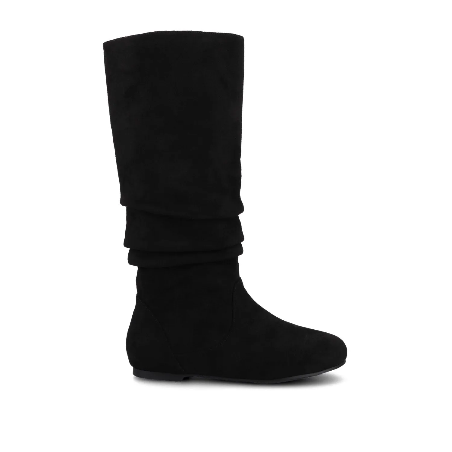 JAYNE KNEE HIGH BOOTS IN FAUX LEATHER rock soul