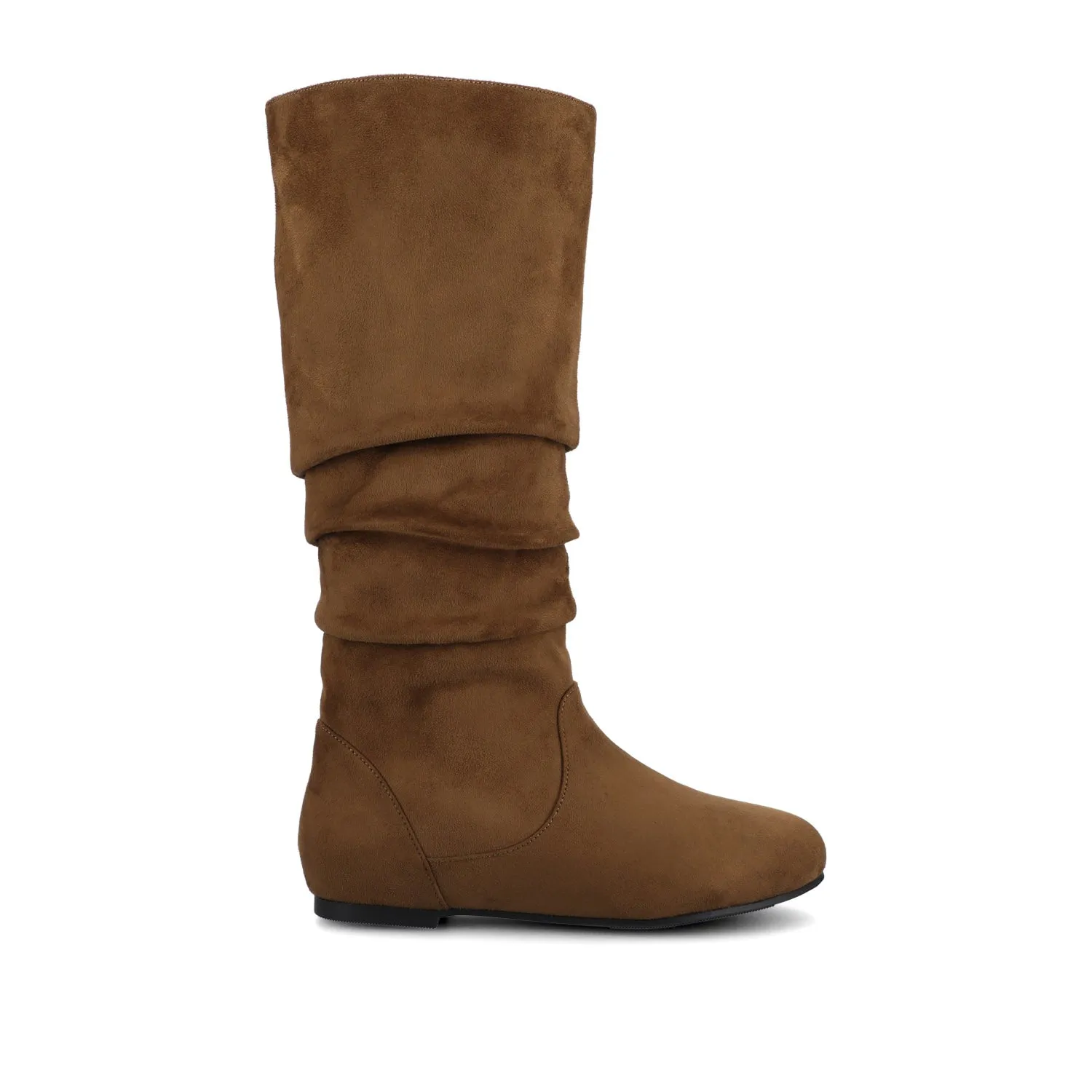 JAYNE KNEE HIGH BOOTS IN FAUX LEATHER rock soul