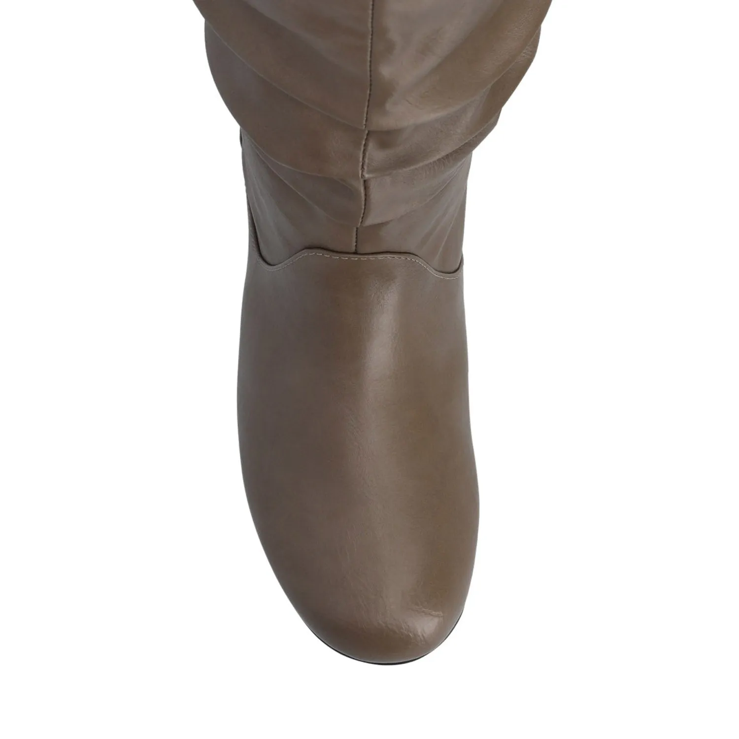 JAYNE KNEE HIGH BOOTS IN FAUX LEATHER rock soul