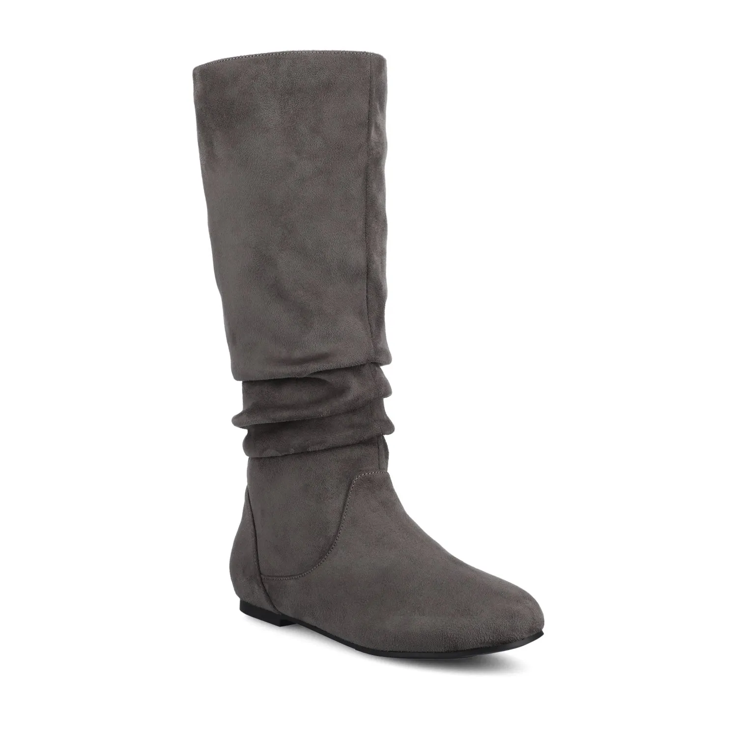 JAYNE KNEE HIGH BOOTS IN FAUX LEATHER rock soul