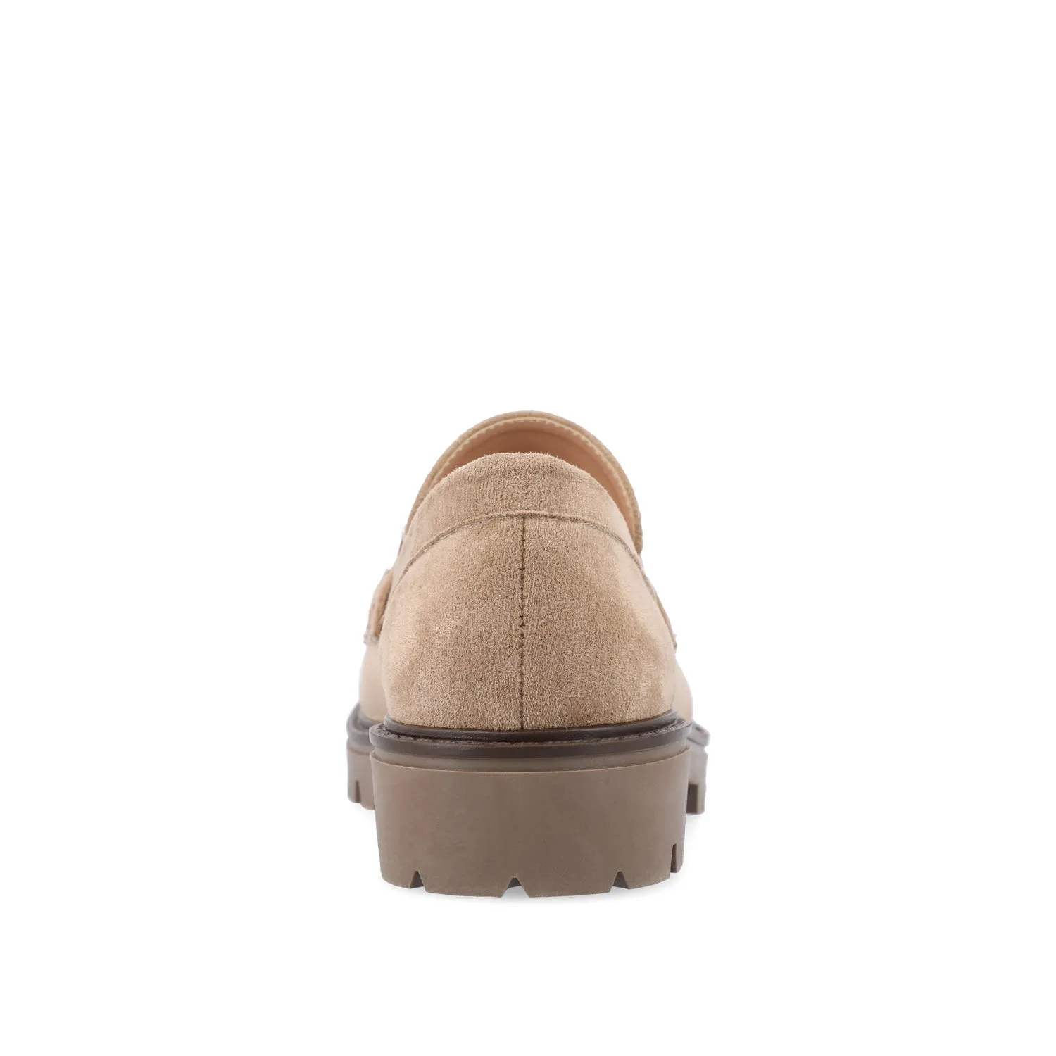 JESSAMEY HORSE BIT LOAFER FLATS warm beige