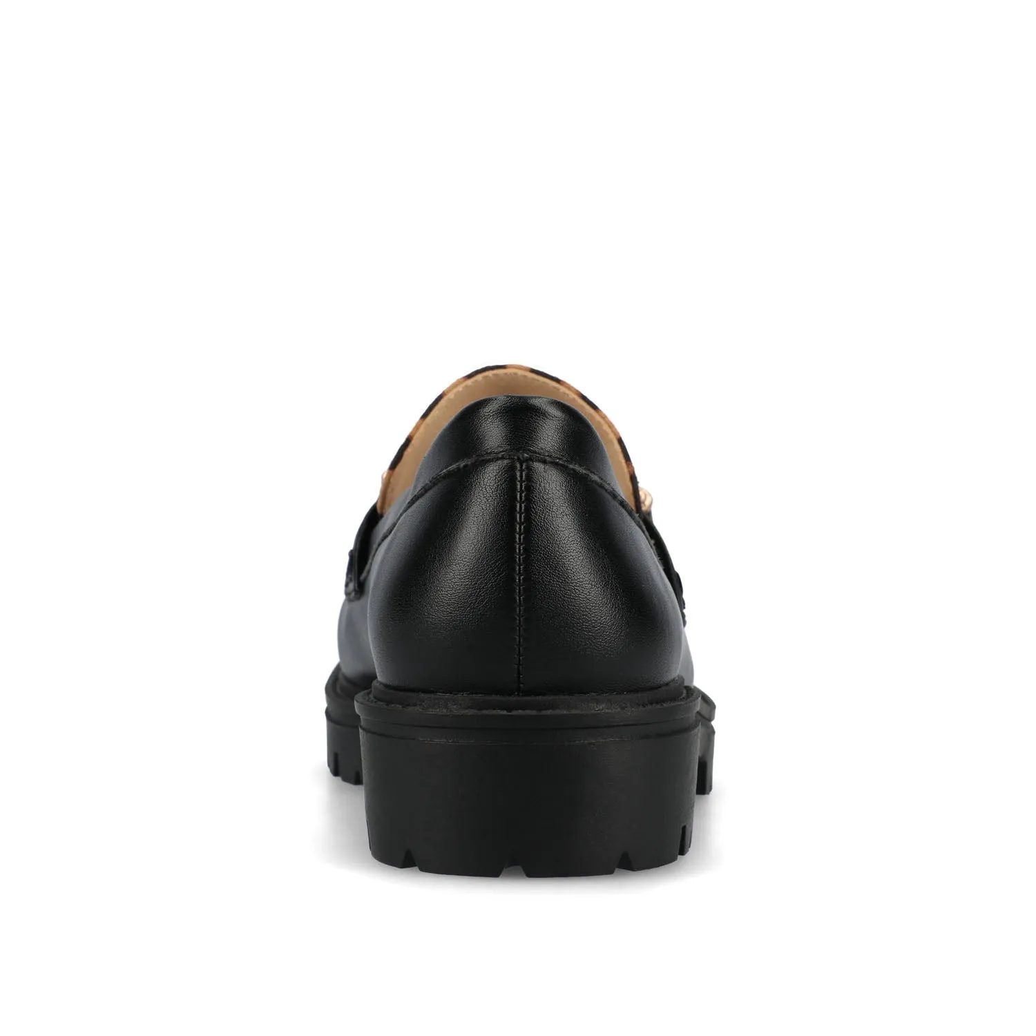 JESSAMEY HORSE BIT LOAFER FLATS warm beige