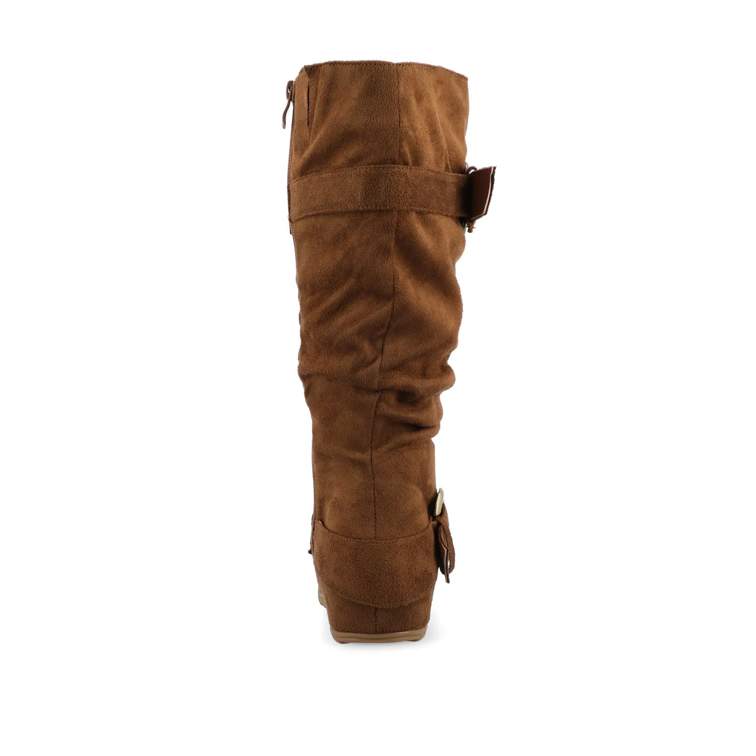 JESTER KNEE HIGH BOOTS IN FAUX SUEDE farm vibe