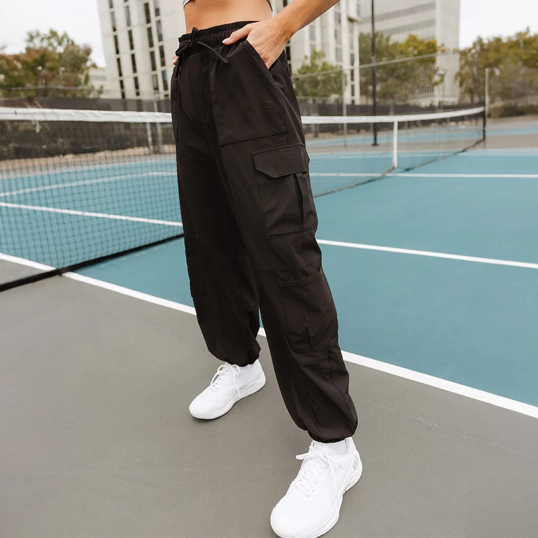 Jetsetter Cargo Joggers, Black urban edge