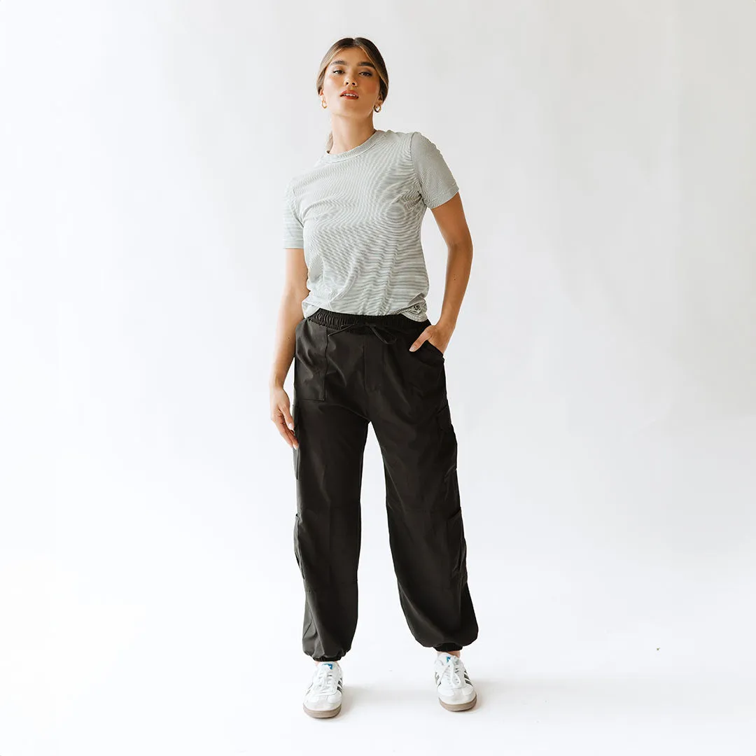 Jetsetter Cargo Joggers, Black urban edge