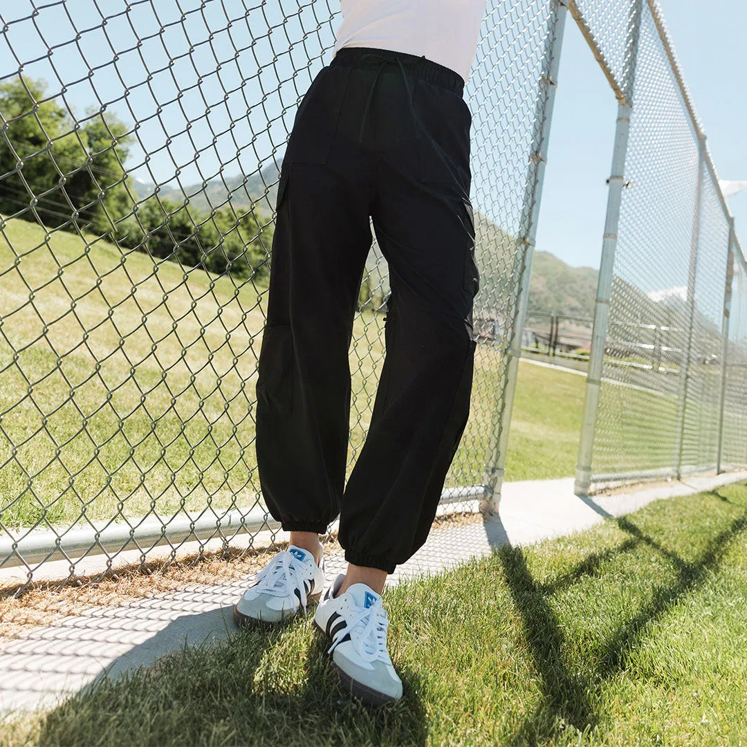 Jetsetter Cargo Joggers, Black urban edge